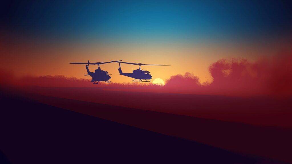 5120x1440p 329 Helicopters Backgrounds