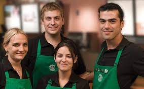 how old do you have to work at starbucks