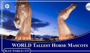 What are the Blue World City Horse Mascots' Complete Details?