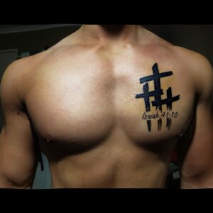 3 cross tattoo