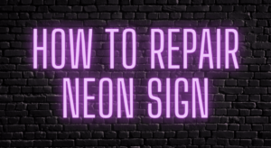 neon sign repair