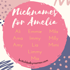 nickname amelia