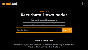 recurbate downloader