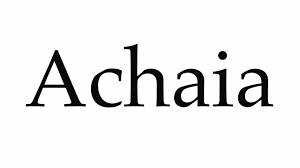 achaia pronunciation