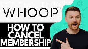 how to cancel whoop membership
